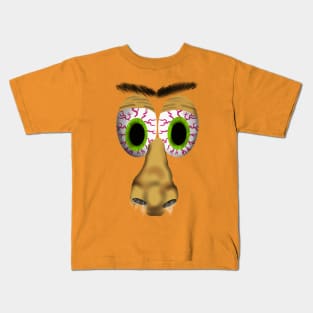 Eyeball person Kids T-Shirt